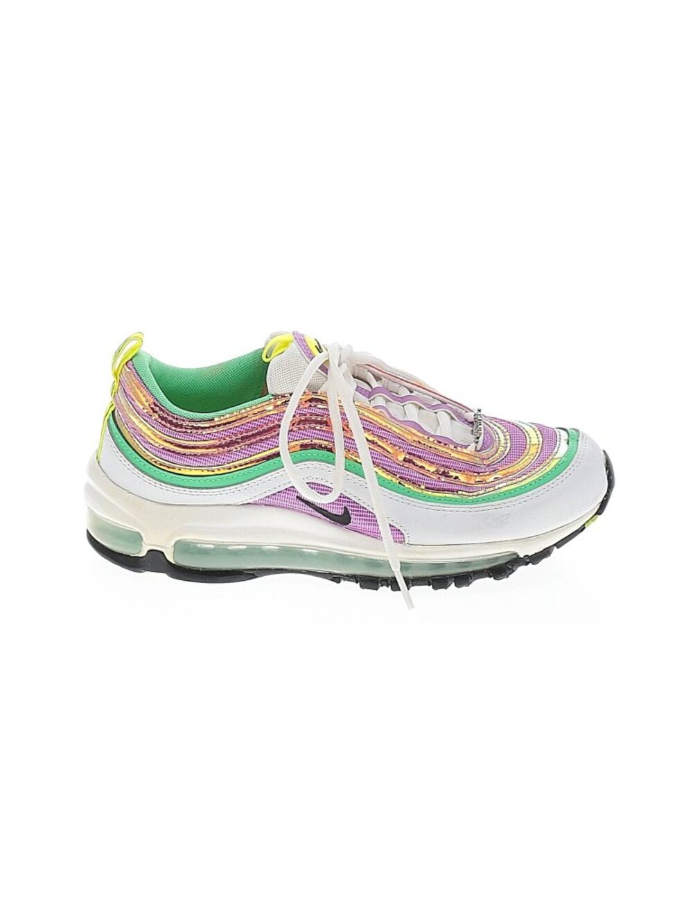 Nike Air Max 97 White Electro Green Fuchsia Glow